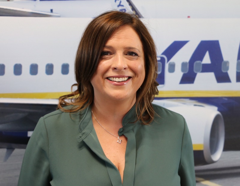 Carol Sharkey assumera la responsabilité de l'ensemble de l'évaluation des risques opérationnels - DR : Ryanair Carol Sharkey assumera la responsabilité de l'ensemble de l'évaluation des risques opérationnels - DR : Ryanair