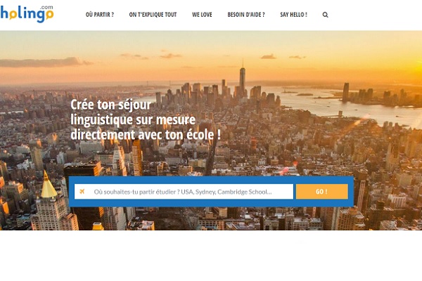 Holingo, le Airbnb du séjour linguistique - Crédit photo : Holingo