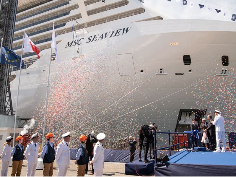 Inauguration du MSC Seaview - crédit MSC Croisières