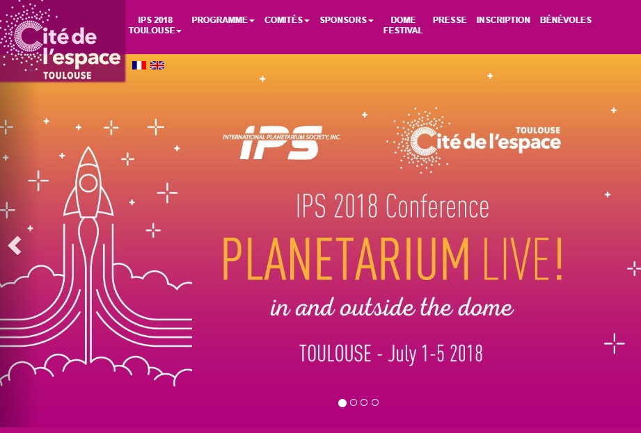 Du 1er au 5 juillet 2018, Toulouse et la Cité de l’espace accueillent pour la première fois en France le Congrès International des Planétariums  - DR