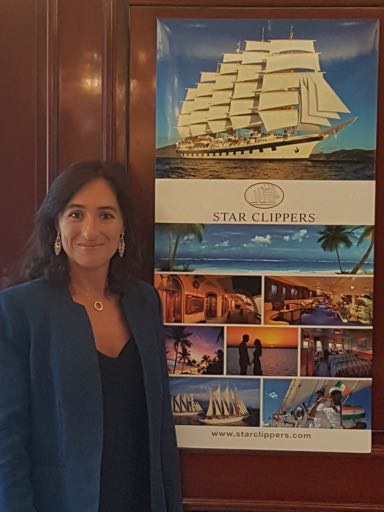 Eliana Bouvet, responsable ventes et marketing - DR : Star Clippers Eliana Bouvet, responsable ventes et marketing - DR : Star Clippers