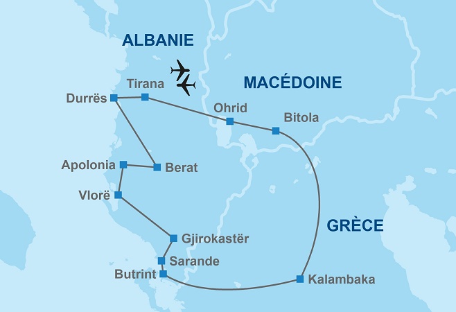 Un nouvel itinéraire Albanie, Macédoine et Grèce proposé par Travel Europe en 2019 - DR
