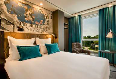 Un des chambres du Motel One Paris-Porte Dorée - DR
