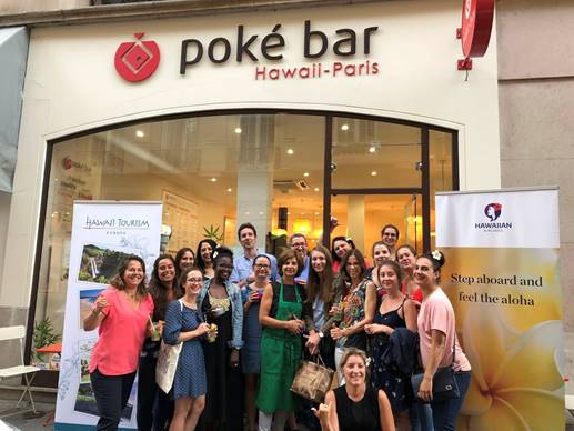 Joindre l'utile à l'agréable au Poké Bar avec l'OT d'Hawaii - credit  photo : Hawai‘i Tourism Authority