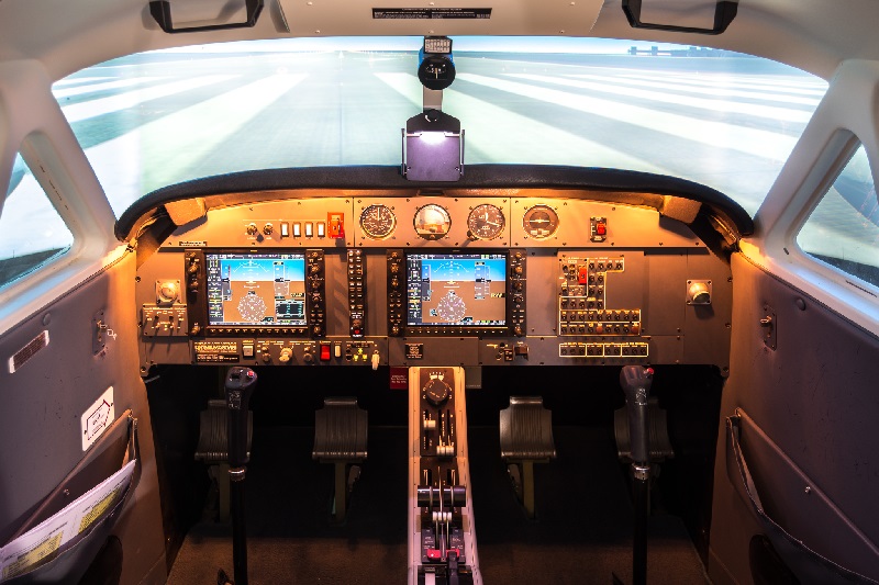 Safe Flight Academy opère un simulateur « Mechtronix FNPT II, DA42 NG » Pour la formation IFR et Vol Sans Visibilité - DR