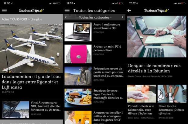 BusinessTrips la nouvelle Webapp lancée par TourMaG.com pour les voyageurs affaires - DR