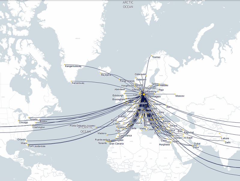 Amadeus connecte l'aéroport de Copenhague au gestionnaire de réseau Eurocontrol