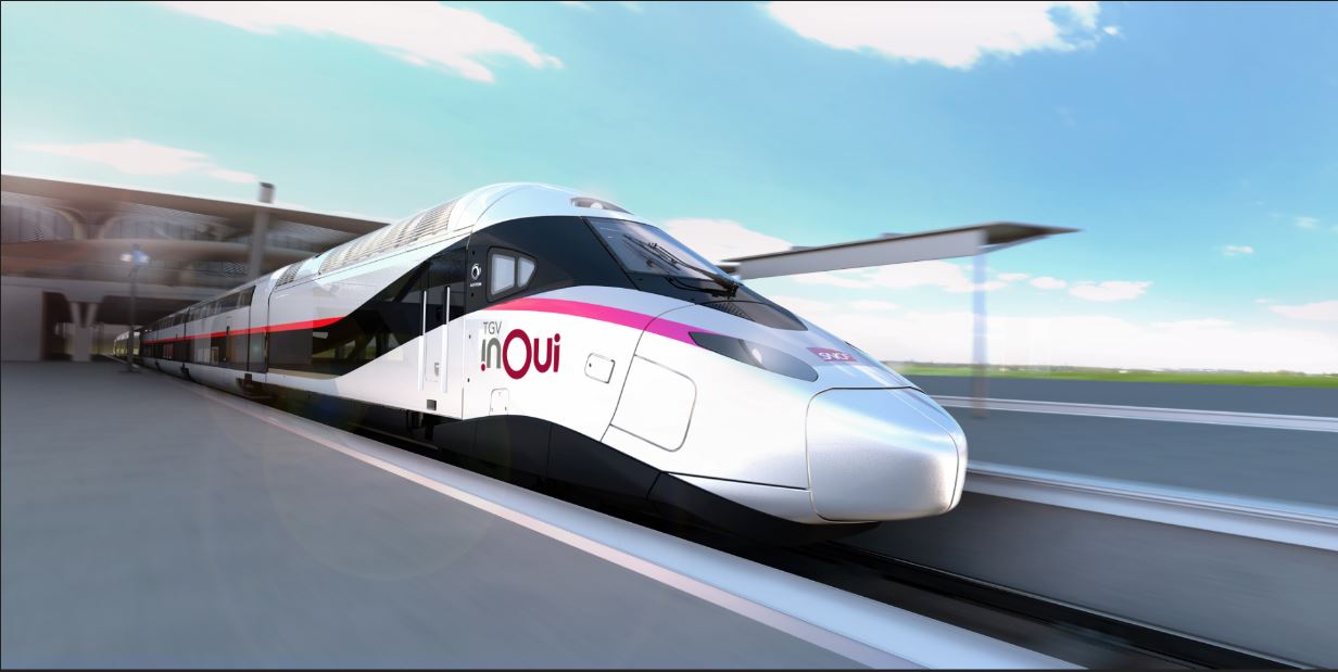 100 rames du "TGV du Futur" de la SNCF ont été commandées ce jeudi 26 juillet 2018. Les premières circuleront en 2023. - SNCF
