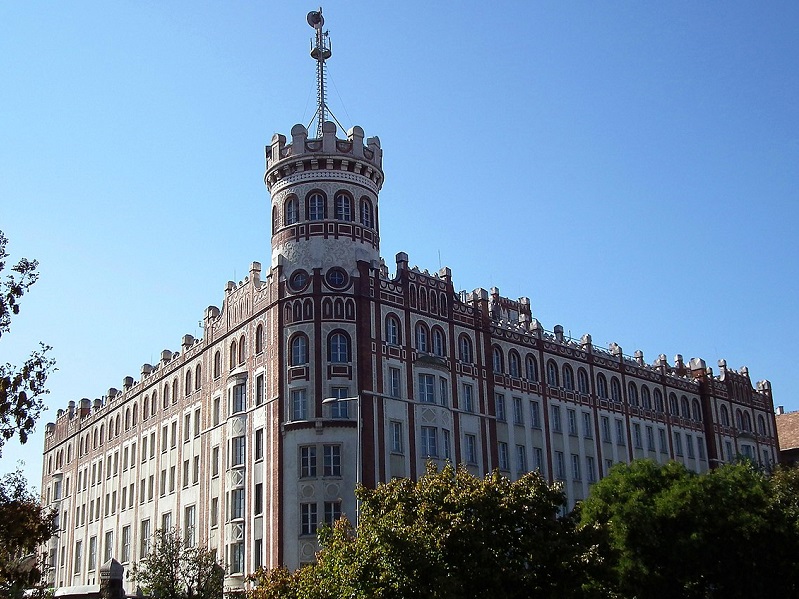 L'immeuble historique de la Postapalota à Budapest - crédit photo : wikicommons / redoctober L'immeuble historique de la Postapalota à Budapest - crédit photo : wikicommons / redoctober