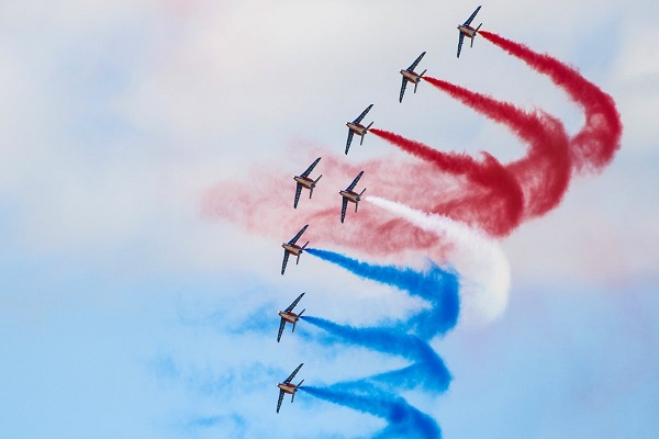 Aérien, le pavillon français se refait la cerise en juillet 2018 - Crédit photo : compte Twitter @ParisAeroport