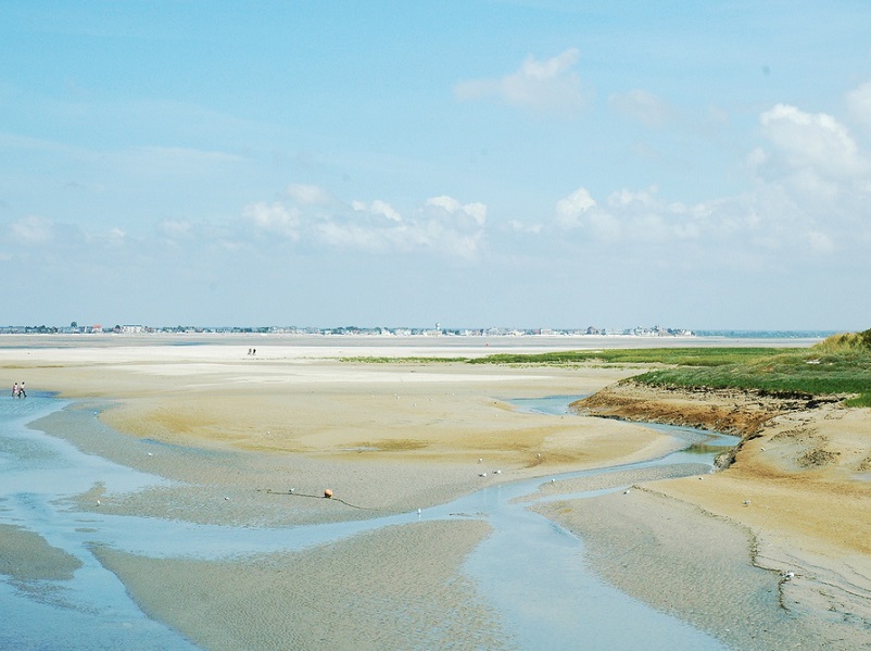 Les Hauts-de-France font partis des régions qui attirent - La Baie de Somme au Hourdel et Le Crotoy - photo : creative commons / isamiga76