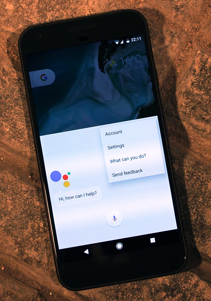Les téléphone android équipé de la technologie Alexa pourront accéder à la reconnaissance vocale sur TripSource - crédit photo Maurizio Pesce / wikicommons