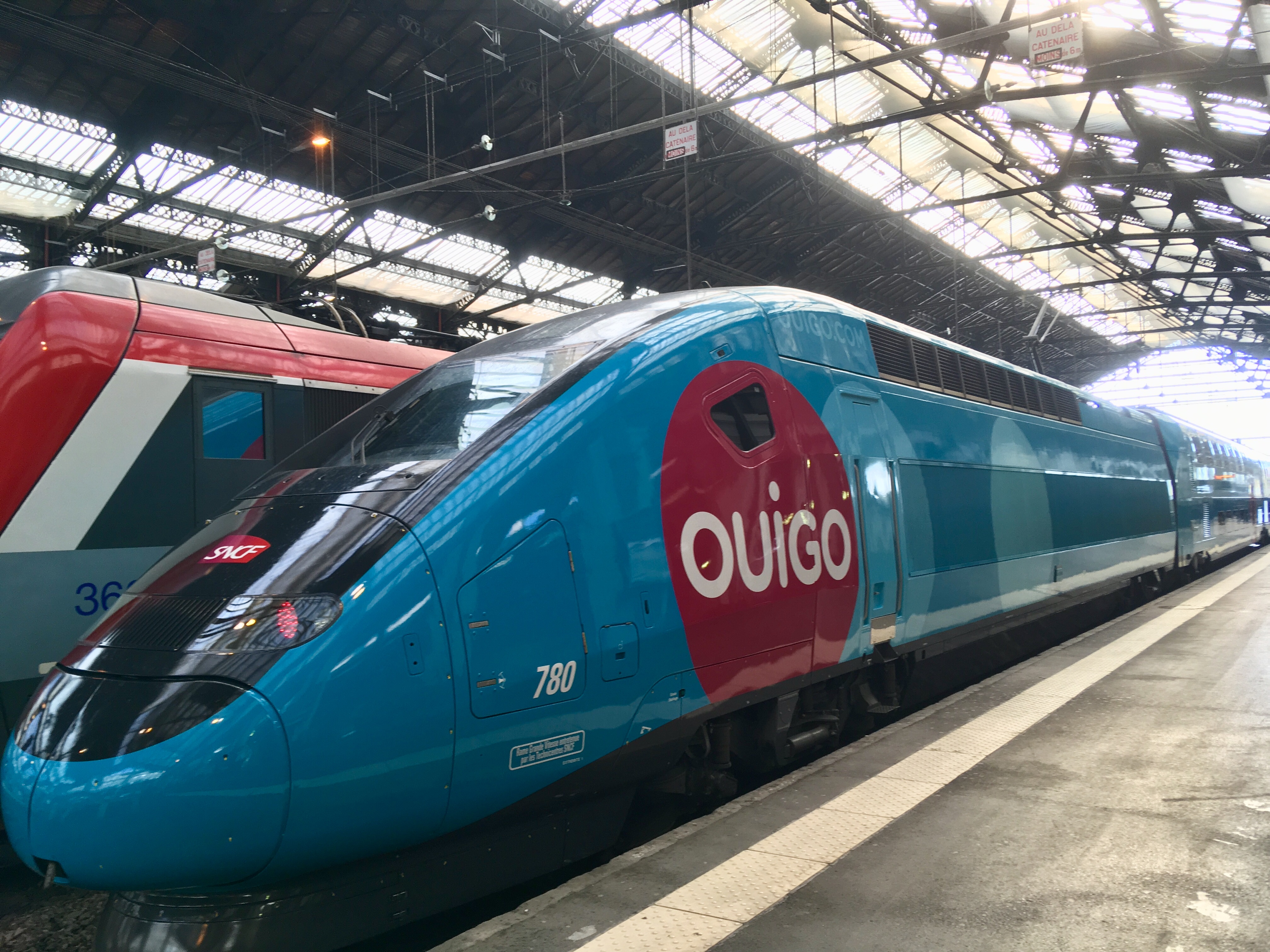 tgv ouigo gare de lyon - accès ouigo gare de lyon