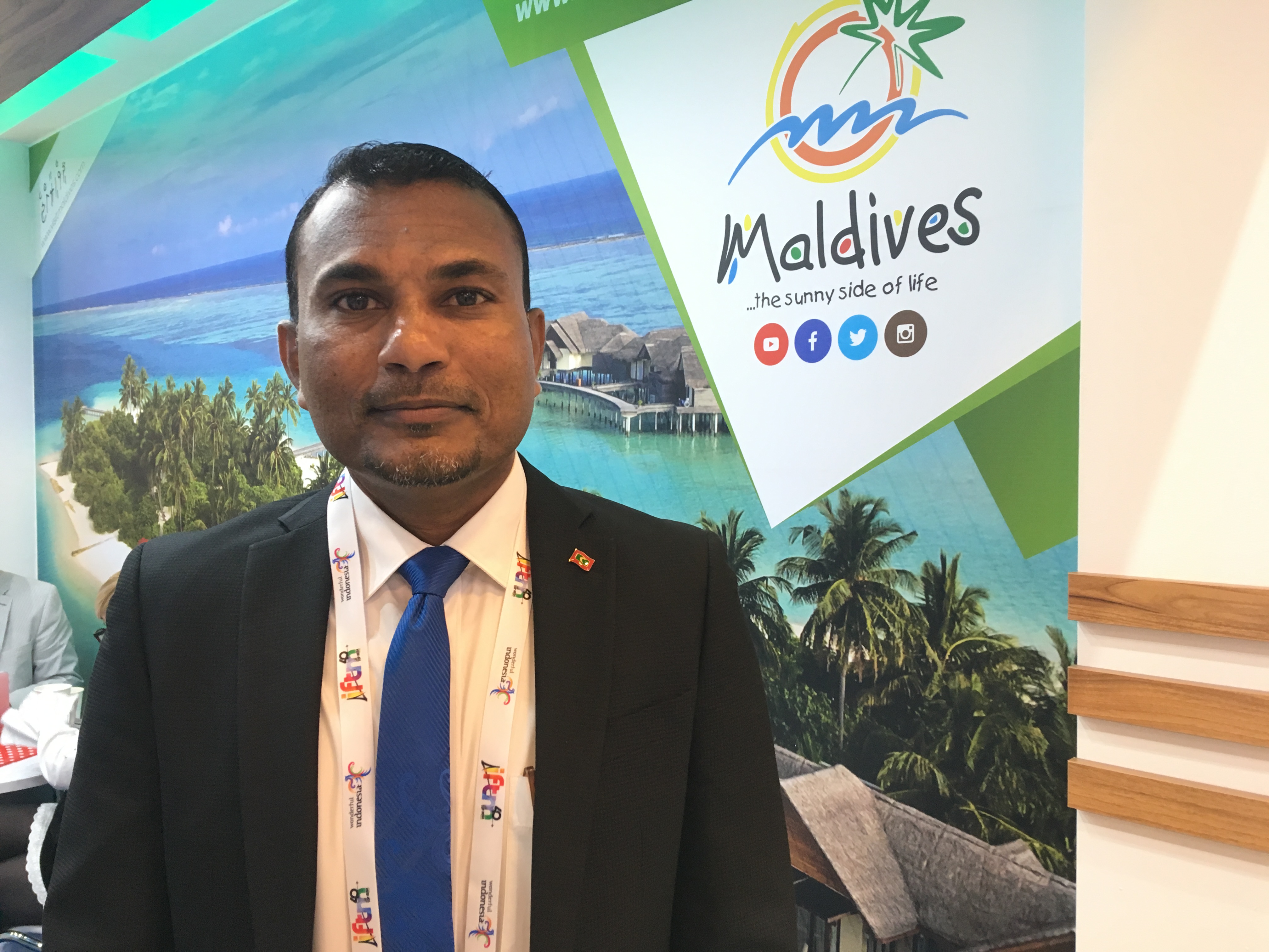 Haris Mohamed, directeur général de l’office de tourisme des Maldives. - CL