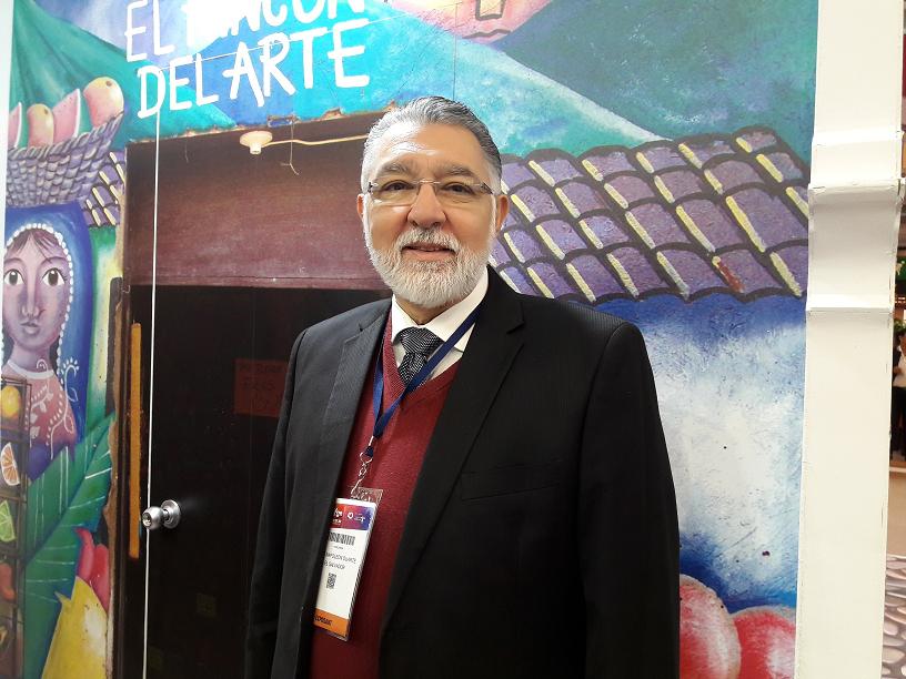 José Napoleon Duarte Duran, ministre du tourisme de la République du Salvador au salon IFTM Top Resa - DR : M.S.