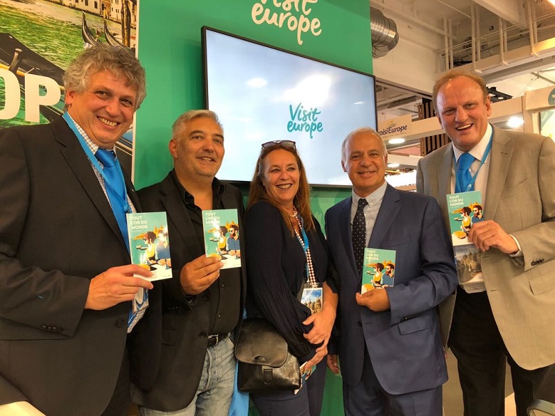 L'équipe de Visit Europe a lancé sa série de romans policiers - DR JDL L'équipe de Visit Europe a lancé sa série de romans policiers - DR JDL