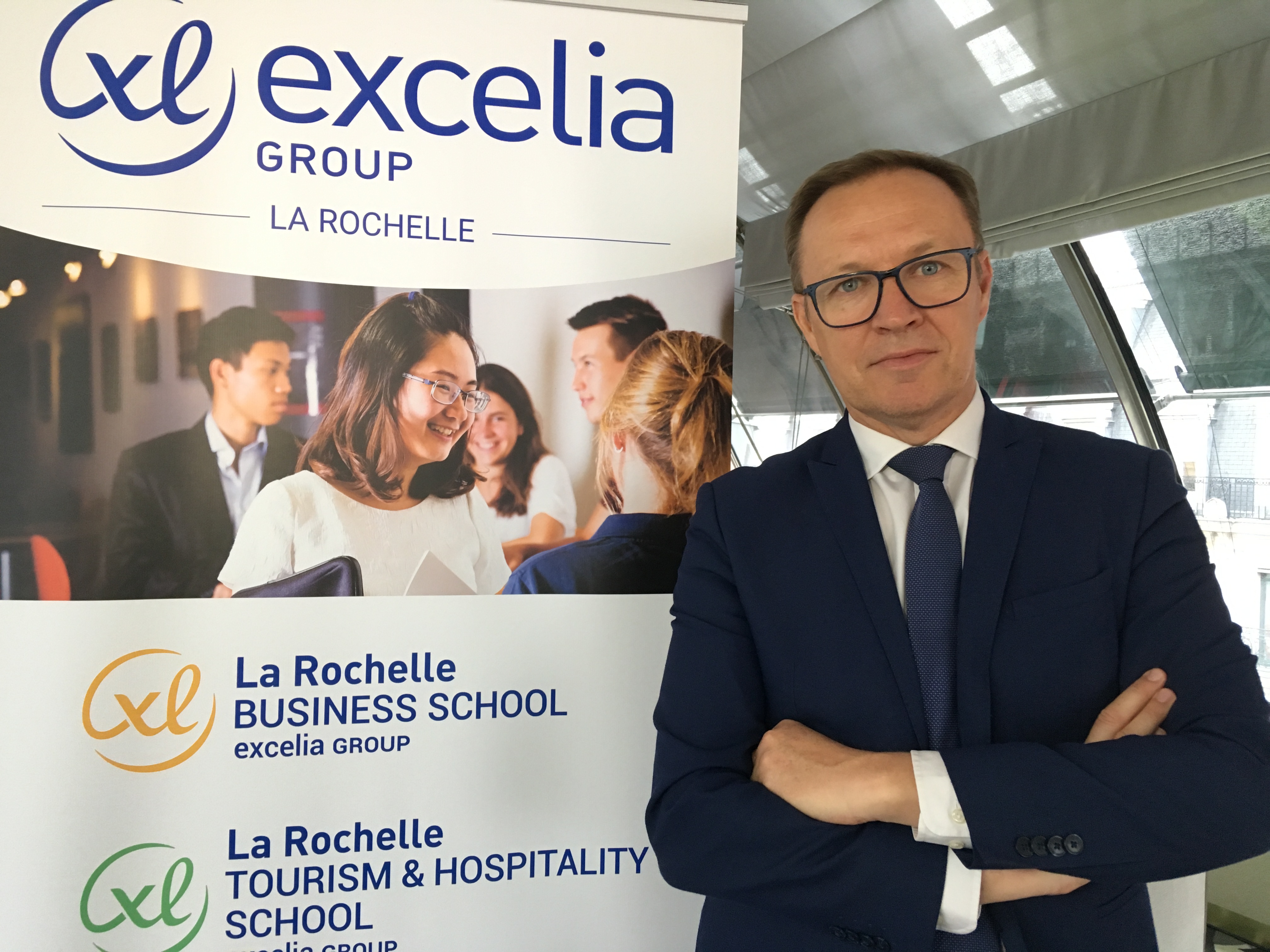 Marc Gibiat, directeur de La Rochelle School of Tourism & Hospitality. - CL