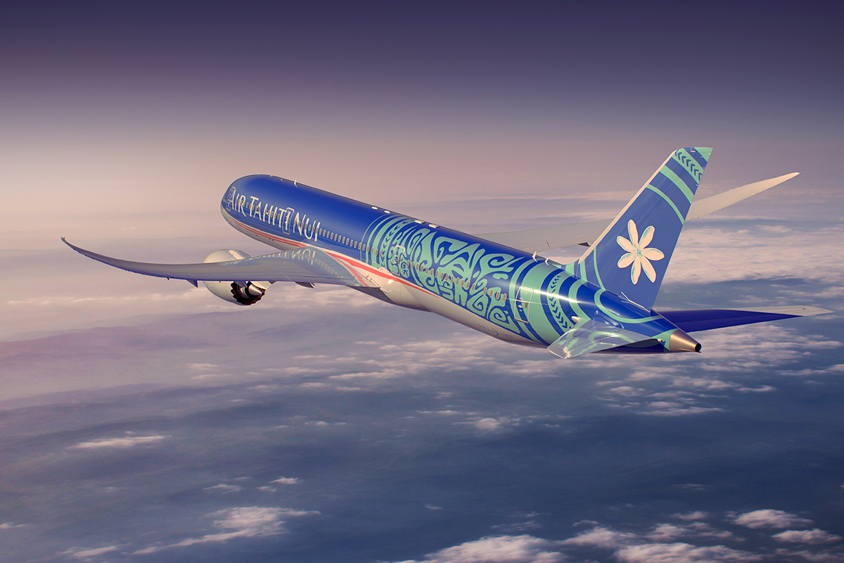 Air Tahiti Nui va recevoir 4 Boeing "Tahitian Dreamliner", dont 2 ont été acheté en propre © ATN