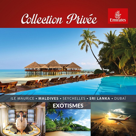 Edition de la nouvelle brochure "Collection Privée Exotismes with Emirates"  - DR