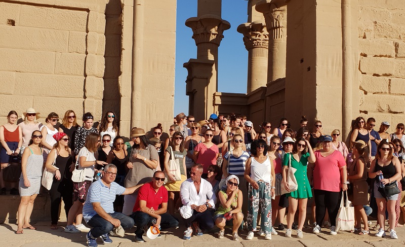Travel Evasion invite une centaine de professionnels du tourisme sur son eductour en Egypte. Phot: Aurélie Resch