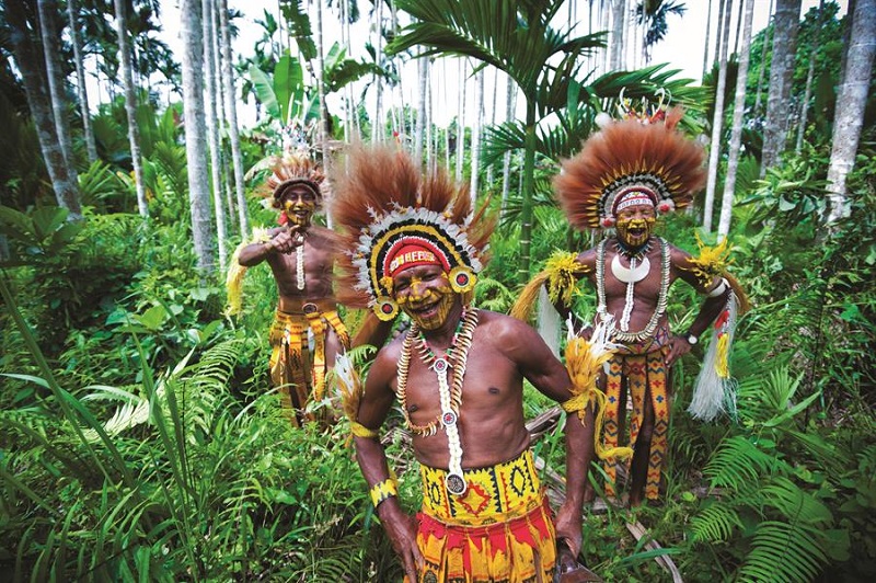 Nouvelle Guinée » Voyage Carte Plan