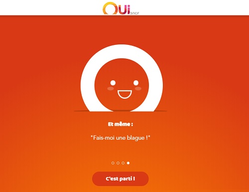 Ouibot, l'assistant conversationnel de Oui.sncf - DR