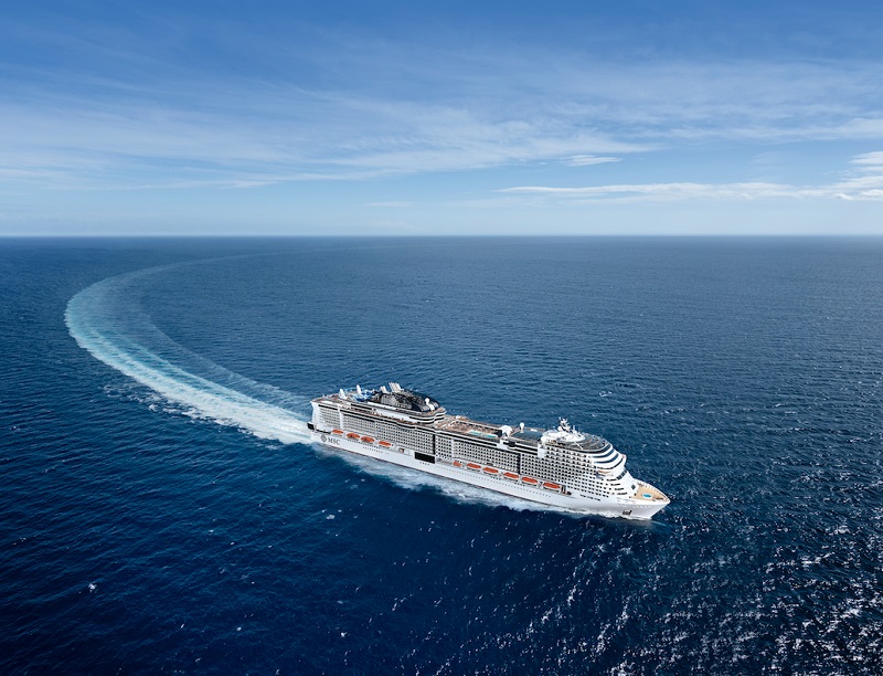 Le navire débutera son voyage inaugural à Gênes, en Italie, le 8 novembre 2020. Il naviguera en Méditerranée et fera notamment escale à Barcelone et Marseille - DR : MSC Croisières