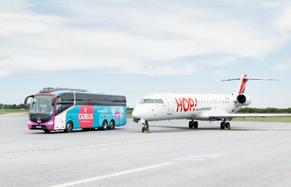 Hop! propose les offres Ouibus à ses clients au départ de Lyon - Crédit photo : Ouibus