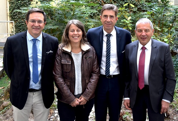 Jean-Pierre Rougeaux et Armelle Rolland entrent au bureau de l'ANMSM - Crédit photo : ANMSM