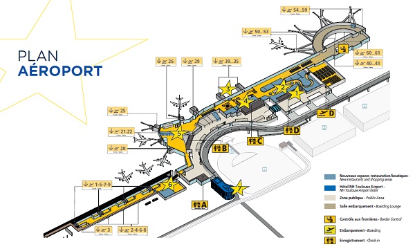 L'aéroport de Toulouse se dévoile après 2 ans de travaux - Crédit photo : Aéroport de Toulouse Blagnac