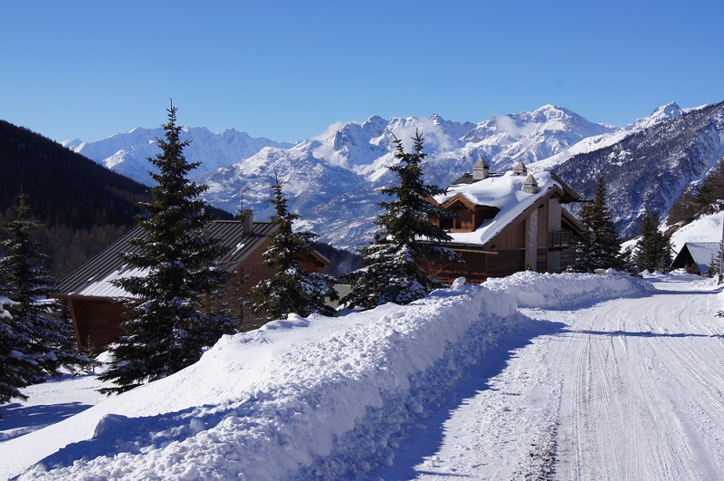 neige les alpes