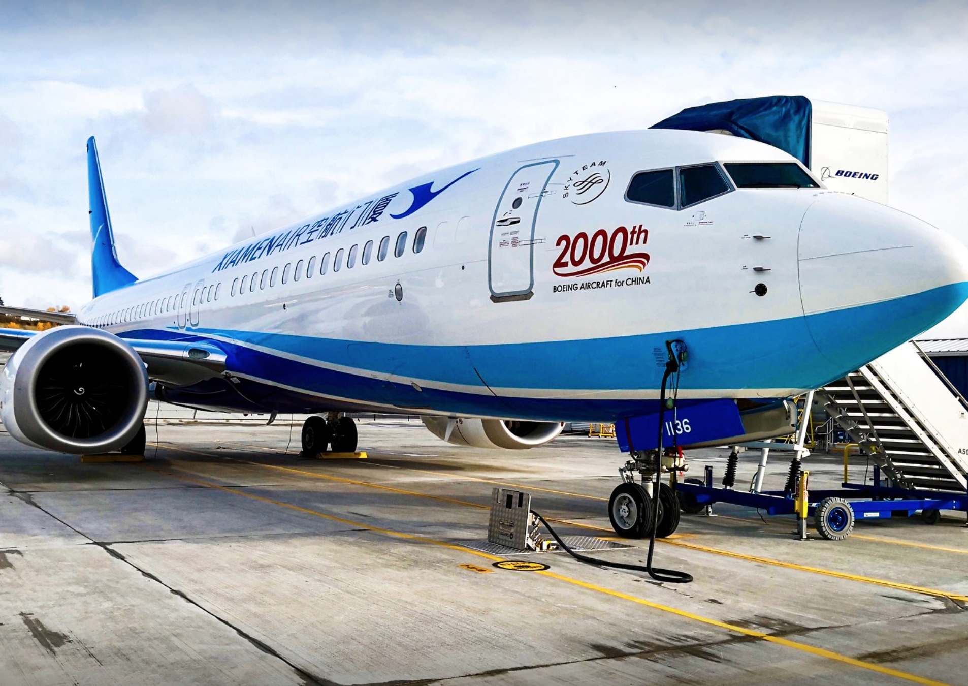 Au 5e rang des compagnies aériennes chinoises, Xiamen compte plus de 200 appareils, tous des Boeing © Xiamen FB Au 5e rang des compagnies aériennes chinoises, Xiamen compte plus de 200 appareils, tous des Boeing © Xiamen FB