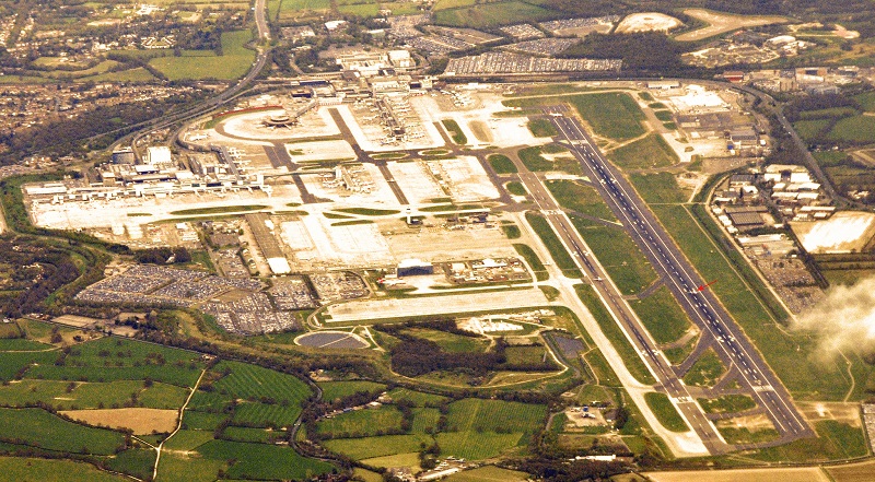 L'aéroport de Gatwick est le 2e plus important aéroport britannique - crédit photo : Mike McBey