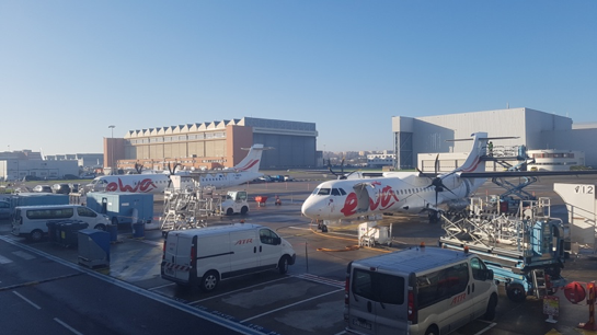 Les deux appareils ATR livrés le 31 décembre 2018 à Mayotte - DR