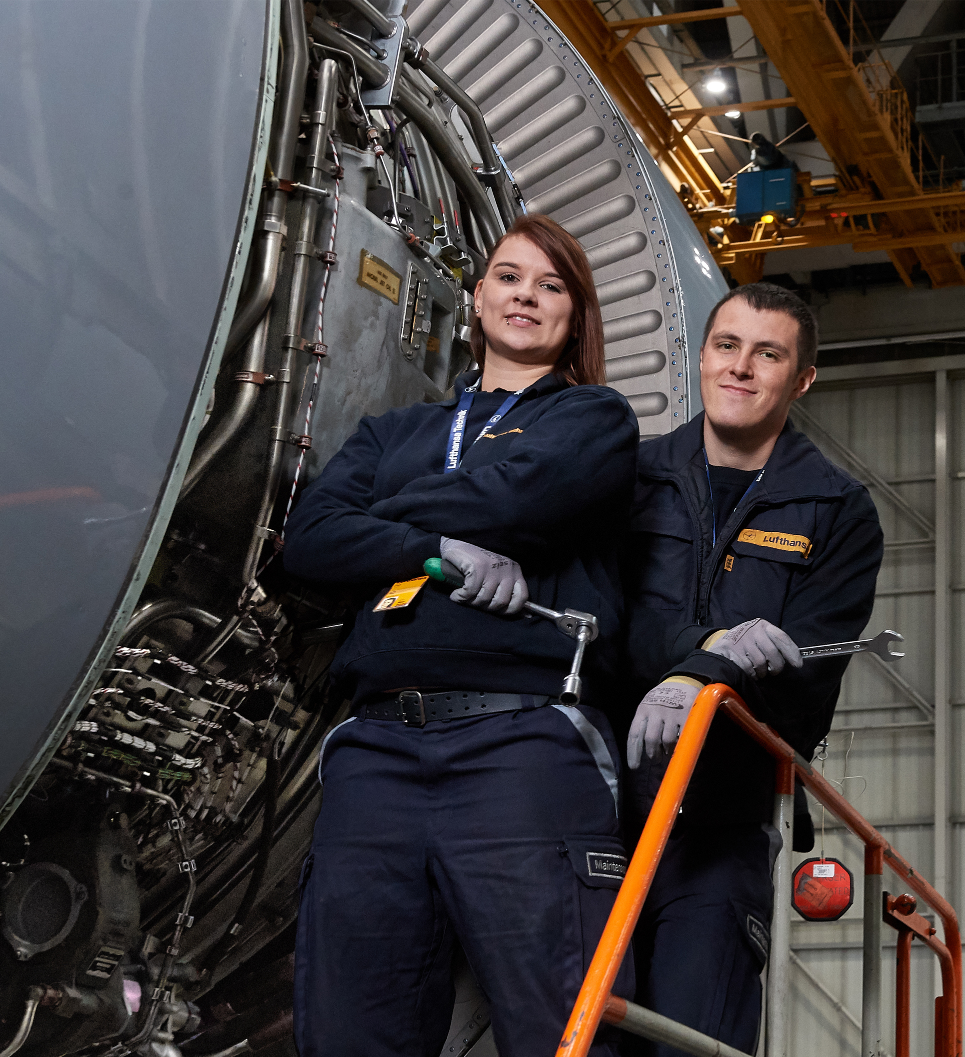 Le groupe allemand recrute également à la maintenance chez Lufthansa Technik en Allemagne, en Autriche, en Suisse et en Belgique. - Lufthansa