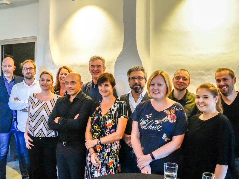 Une partie de l'équipe lors la présentation du devis et carnet de voyage digital en septembre 2018 - DR Travel Magazine Une partie de l'équipe lors la présentation du devis et carnet de voyage digital en septembre 2018 - DR Travel Magazine