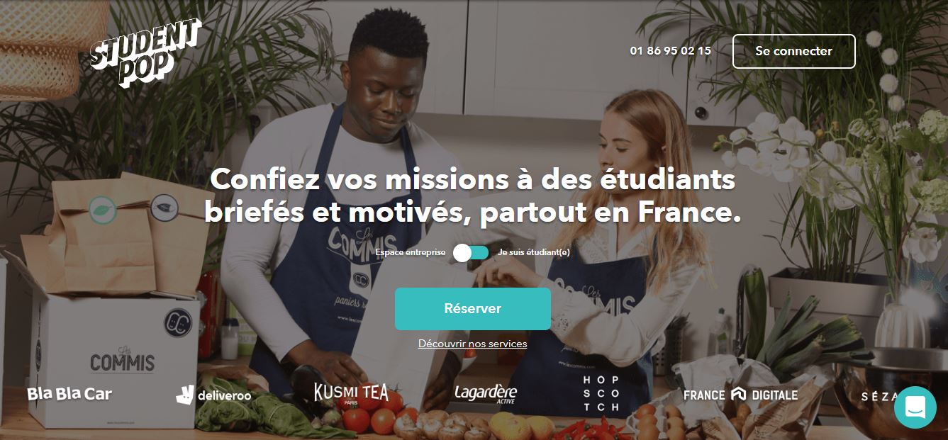 La startup met en relation des étudiants et des entreprises pour des missions courtes. - Student Pop La startup met en relation des étudiants et des entreprises pour des missions courtes. - Student Pop