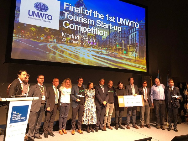 Refundit remporte le premier concours de start-up de l'OMT - Crédit photo : Refundit Refundit remporte le premier concours de start-up de l'OMT - Crédit photo : Refundit