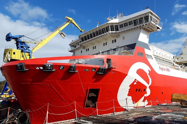 Corsica Linea va électrifier ses navires à quai à partir de 2019 - Crédit photo : Corsica Linea