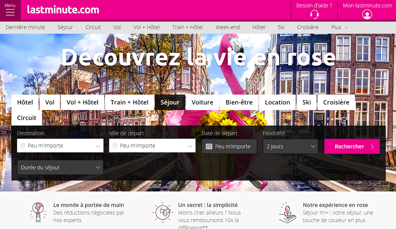 Lastminute permet de désormais de payer avec Amazon Pay - DR Lastminute permet de désormais de payer avec Amazon Pay - DR