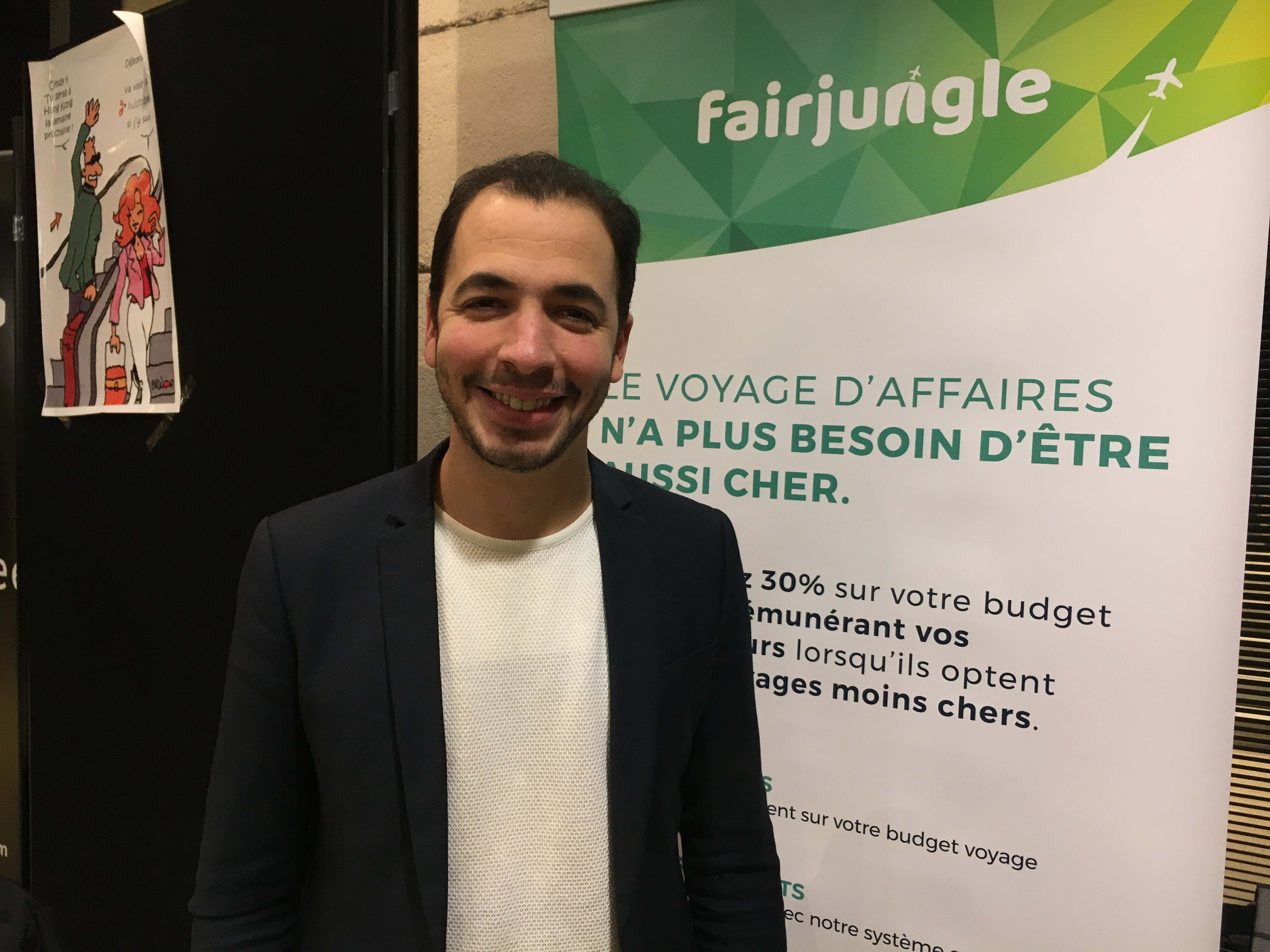 Saad Berrada, co-fondateur et CEO de Fairjungle - C.L.