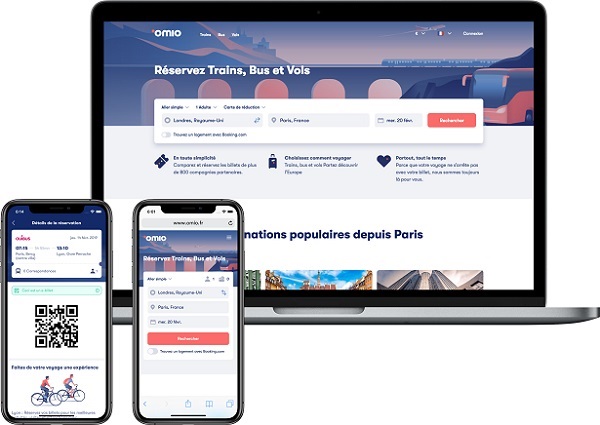 Omio : GoEuro change de nom pour s'internationaliser - Crédit photo : Omio