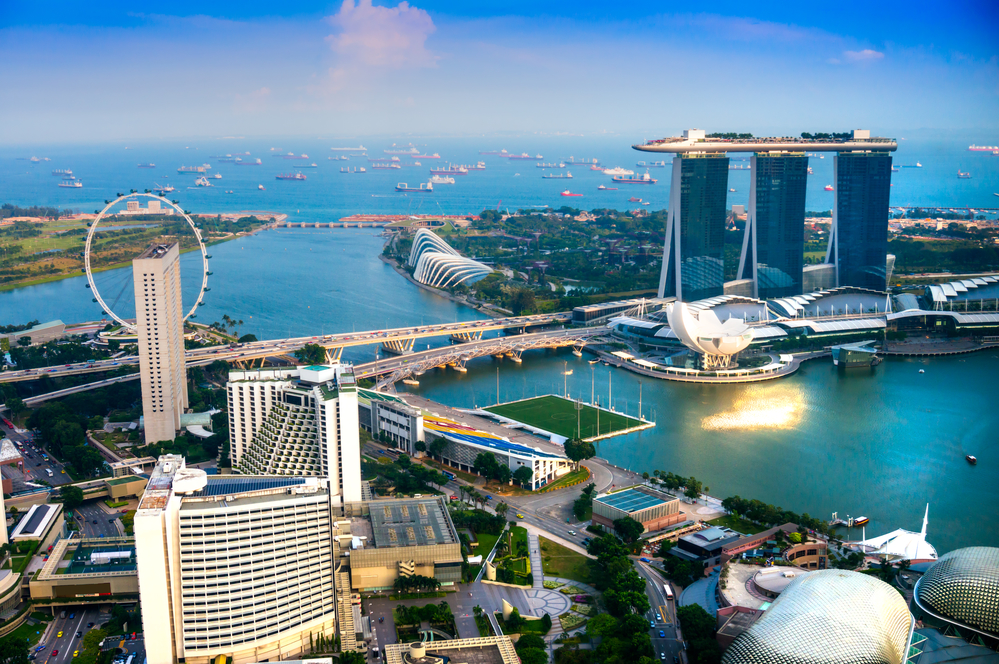 Singapour a accueilli près de 17 millions de visiteurs internationaux en 2018. - Depositphotos