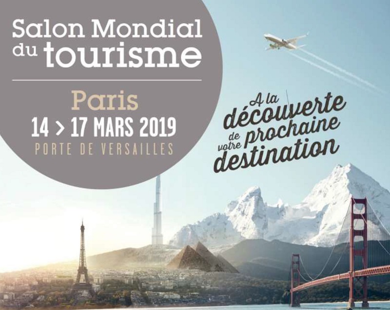 Le Salon Mondial du Tourisme se tiendra du 14 au 17 mars 2019 à Paris - DR