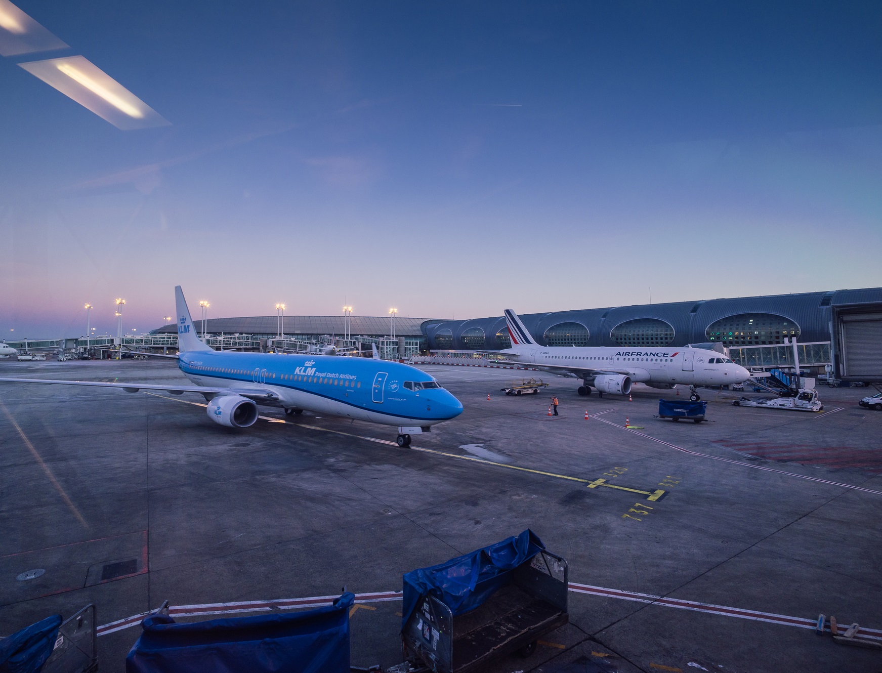 En 2004, Air France-KLM devient la première compagnie mondiale en termes de chiffre d'affaires, troisième pour le nombre de passagers transportés - DR : DepositPhotos, hzparisien@gmail.com