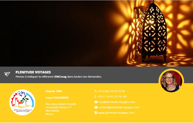 Plénitude Voyages rejoint DMCMag.com - DR Plénitude Voyages rejoint DMCMag.com - DR