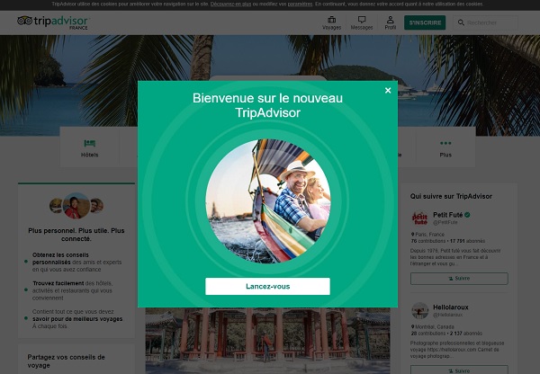 TripAdvisor étend sa solution "résultats sponsorisés" à l'ensemble des établissements - Crédit photo : DR