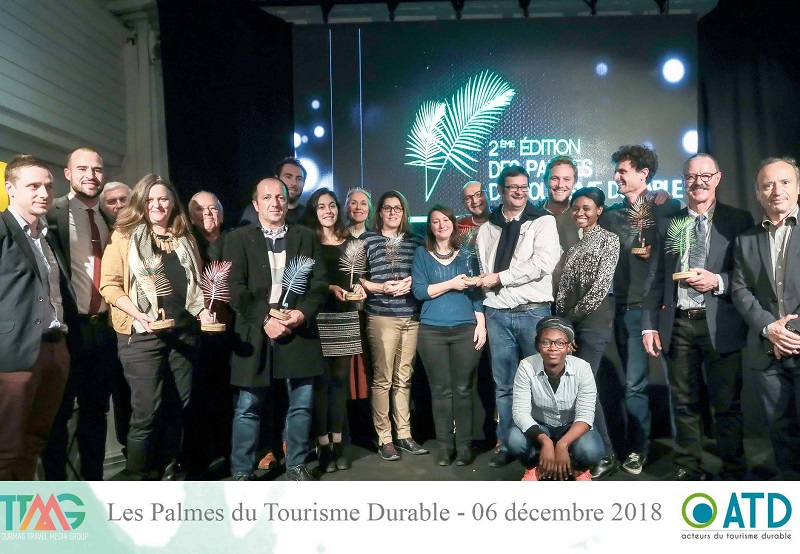 Les Lauréats 2018 des Palmes du Tourisme Durable - DR PDTD
