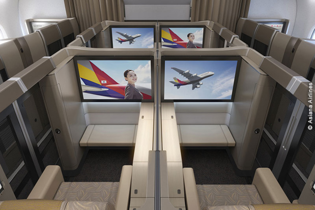 Asiana Airlines opère 5 vols par semaine entre Paris CDG et Séoul - DR Asiana Airlines