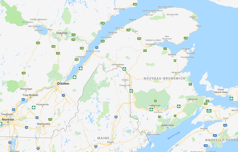 Inondations au Canada dans le Sud du Québec et au Nouveau-Brunswick- DR Inondations au Canada dans le Sud du Québec et au Nouveau-Brunswick- DR